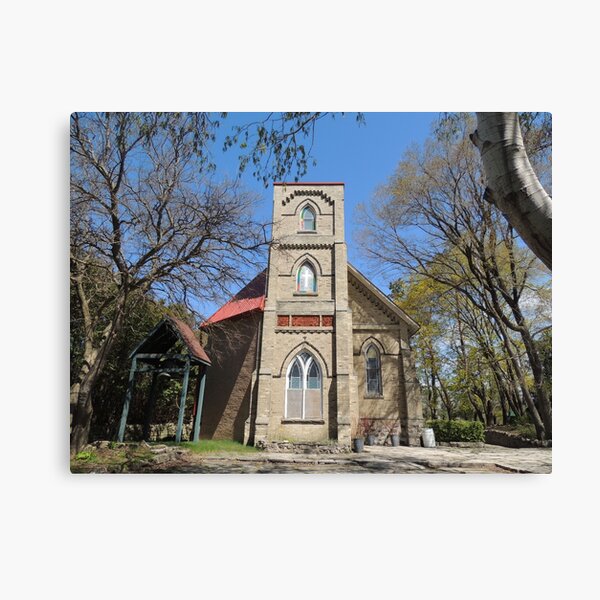 Wesley United Church Canvas Print