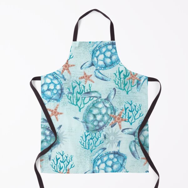 Item preview, Blue Turtles Corals designed and sold by SweetThreads79.