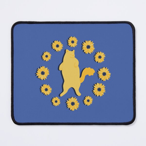 Item preview, Gato girasol para Ucrania designed and sold by puddlebugstudio.