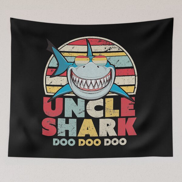 Item preview, Uncle Shark Funny Uncle Family Father's day designed and sold by ericrichard059.