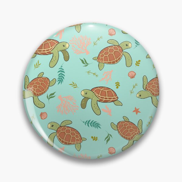 Item preview, Cartoon Turtle Seashells  designed and sold by SweetThreads79.