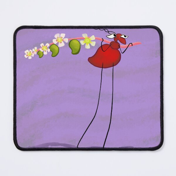 Item preview, Ant with mango blossoms designed and sold by Bhargavi Mohan.