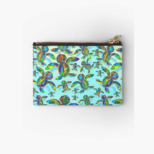 Item preview, Colorful Turtles Hovering Pattern designed and sold by SweetThreads79.