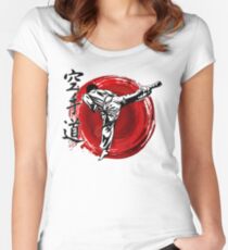 Karate Women's Fitted Scoop T-Shirt