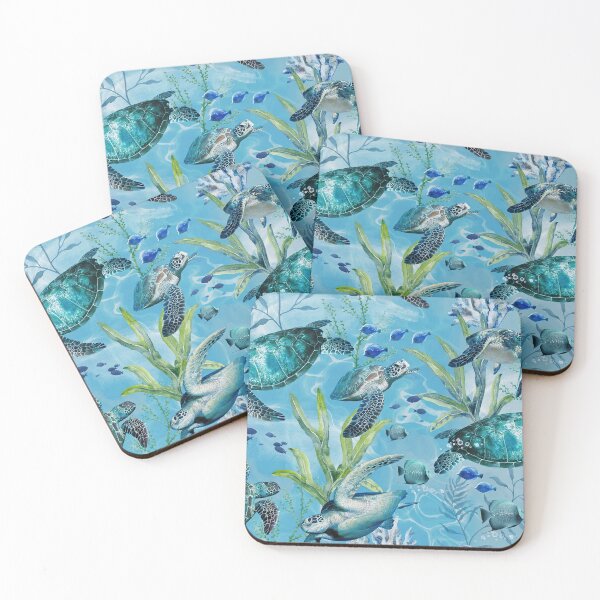 Item preview, Marine Life Turtles  designed and sold by SweetThreads79.