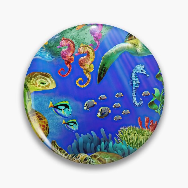 Item preview, Marine Life Turtles Ocean designed and sold by SweetThreads79.