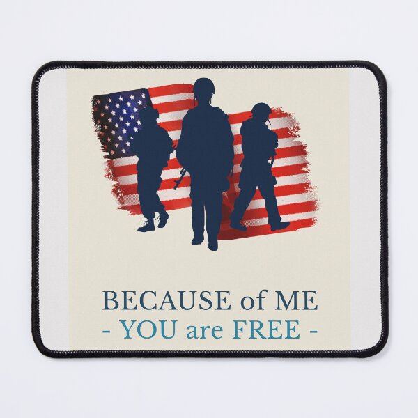 Item preview, BECAUSE of ME YOU are FREE designed and sold by Right Passage.