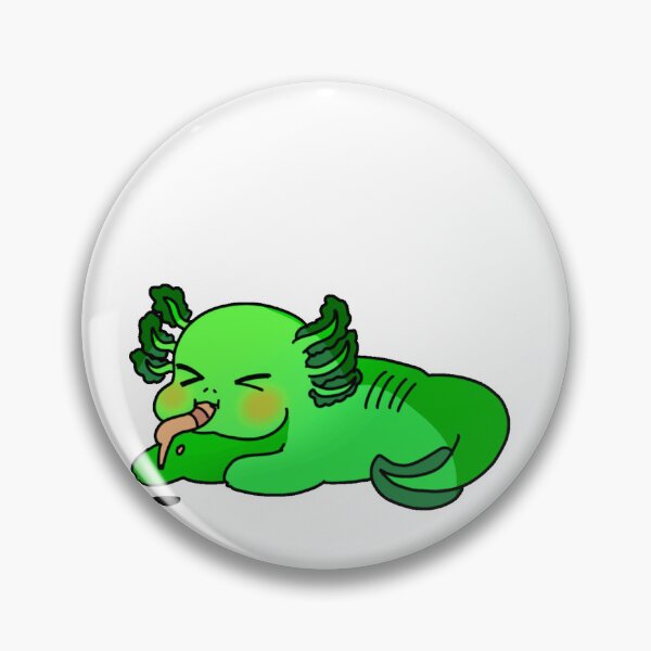 Item preview, GFP Axolotl snack  designed and sold by Spherical Effects Shop.