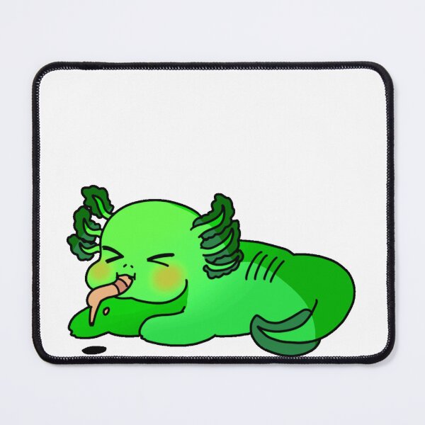 Item preview, GFP Axolotl snack  designed and sold by Spherical Effects Shop.