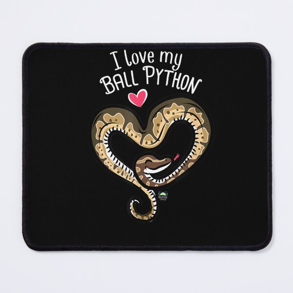Item preview, I Love My Ball Python Snake T-Shirt designed and sold by DashaLitvinchuk.