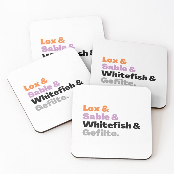 Item preview, Jewish Fish - Lox Sable Whitefish Gefilte Fish designed and sold by NJGDesigns.