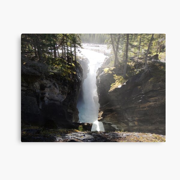 Siffleur Falls Metal Print