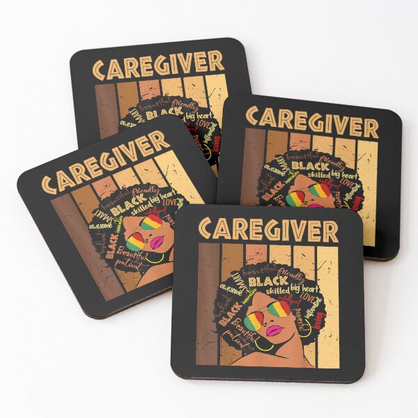 Item preview, Caregiver Afro African American Women Black History Month designed and sold by douglasgary019.