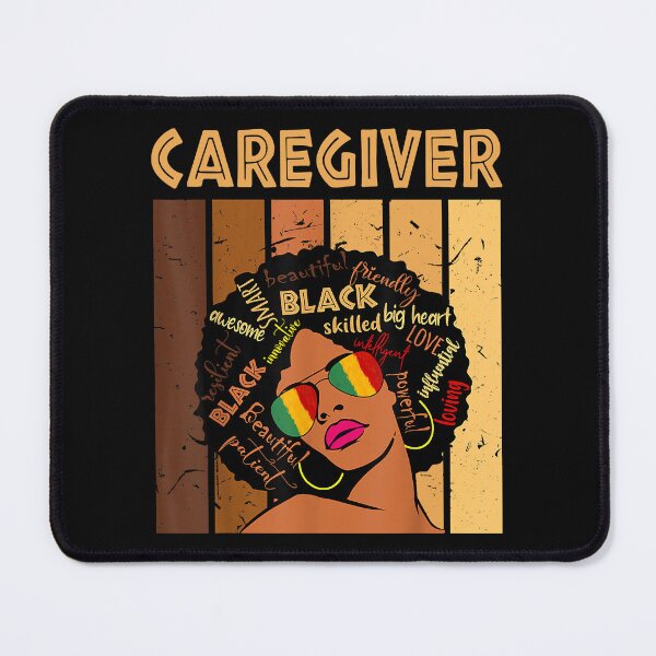 Item preview, Caregiver Afro African American Women Black History Month designed and sold by douglasgary019.