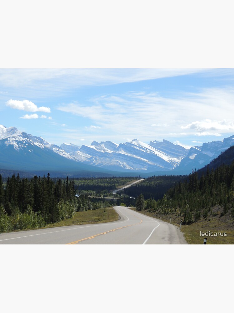 Highway 11 to Rocky Mountains by ledicarus