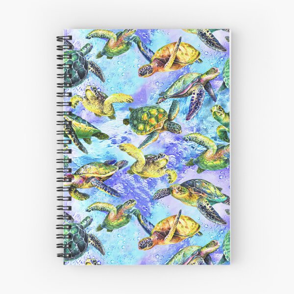 Item preview, Turtles On Colorful Background  designed and sold by SweetThreads79.
