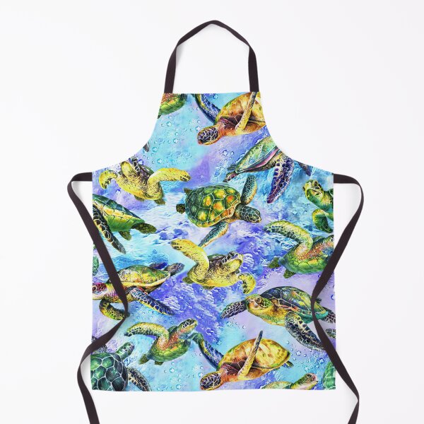Item preview, Turtles On Colorful Background  designed and sold by SweetThreads79.