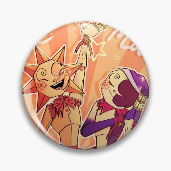 Item preview, FNAF Sun and Moon designed and sold by Peachpoppp.