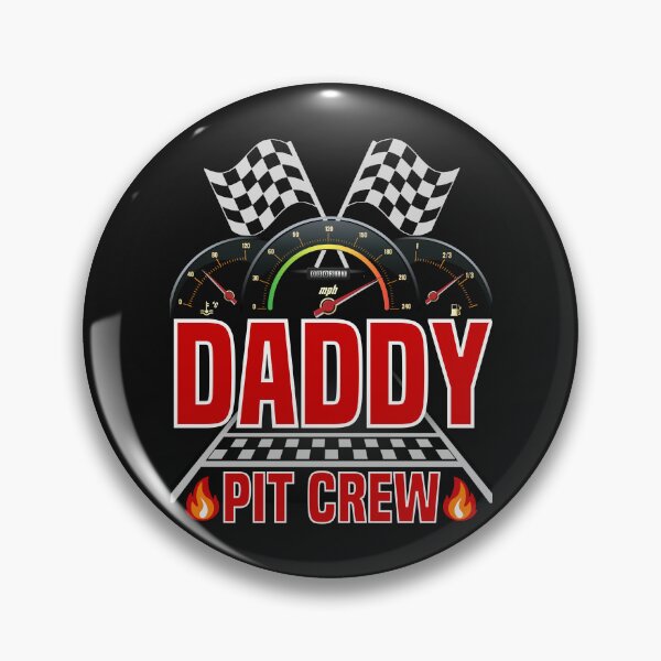 Artikelvorschau, Rennwagen-Geburtstagsfeier, Racing Family Daddy Pit Crew entworfen und verkauft von PuPPuB.