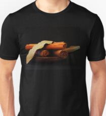 wooden spoon and cinnamon Unisex T-Shirt