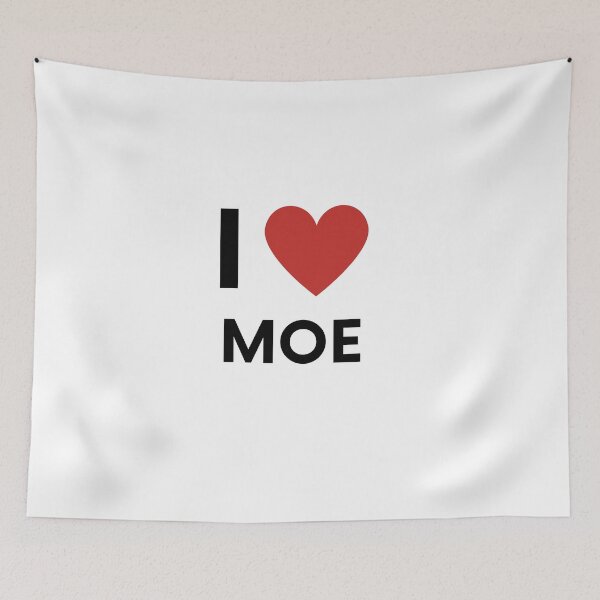 Item preview, I Love Moe designed and sold by melbournegirl.