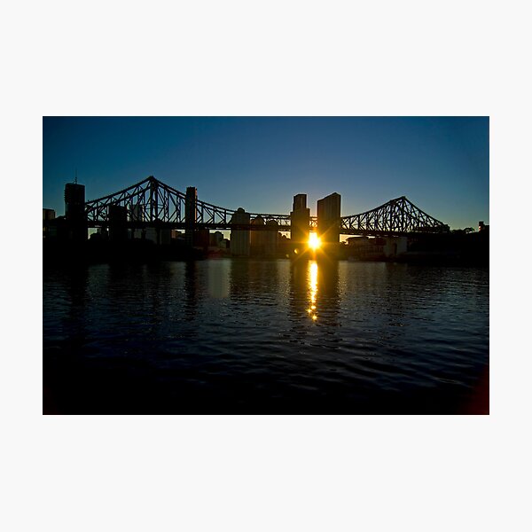 Storey Bridge Sunset Photographic Print