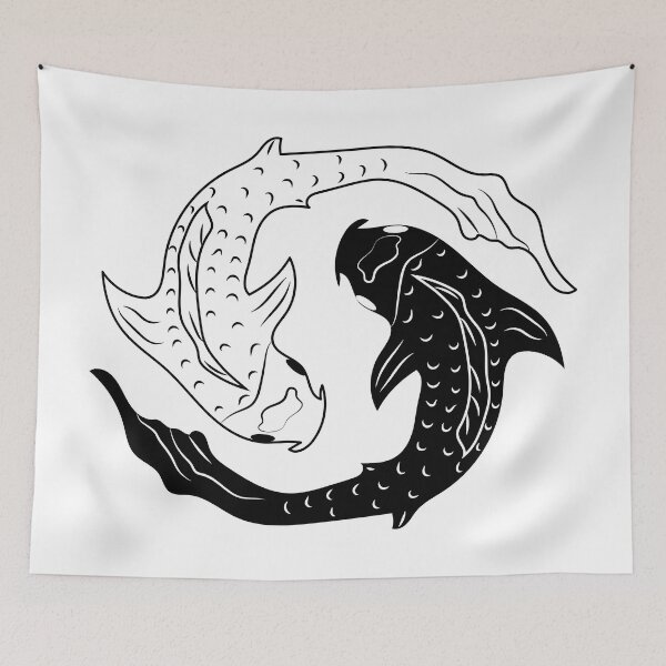 Item preview, Yin Yang Koi Fish designed and sold by Rigel Bergonio.