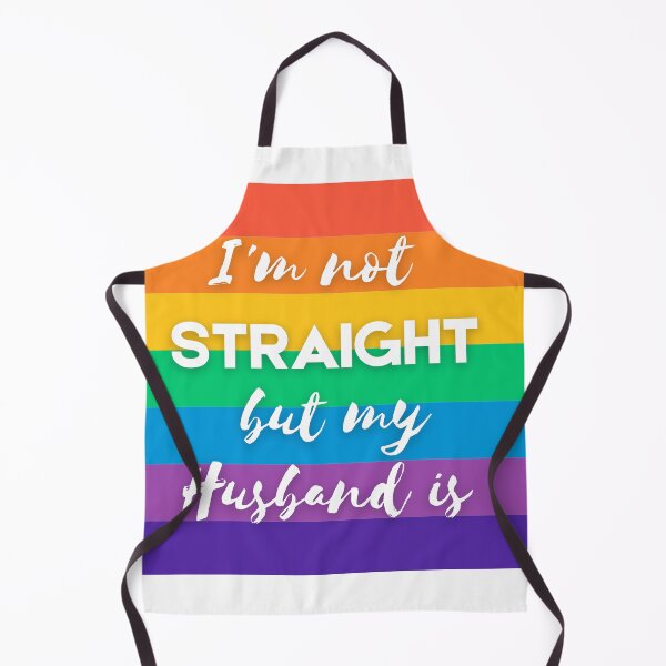 Item preview, I'm Not Straight, But My Husband Is designed and sold by marnificus.