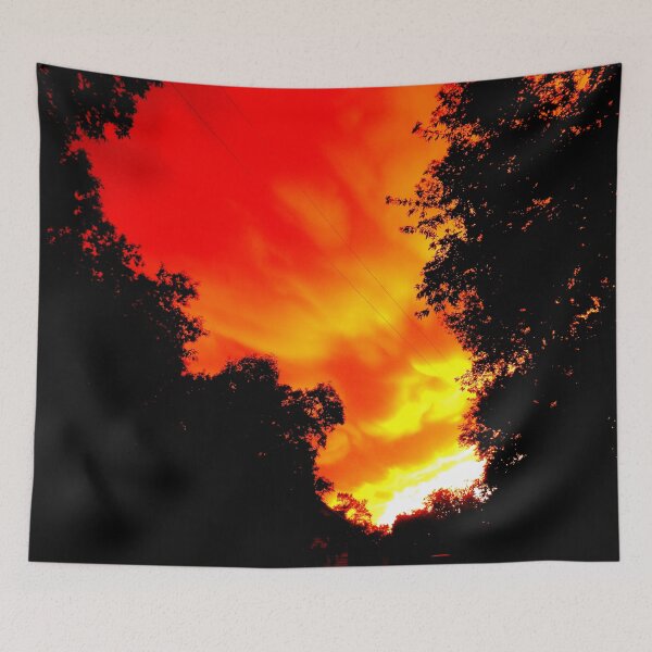 Item preview, Fiery Clouds  designed and sold by Nicole Kiefer.