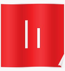 The White Stripes - Minimal Poster Poster