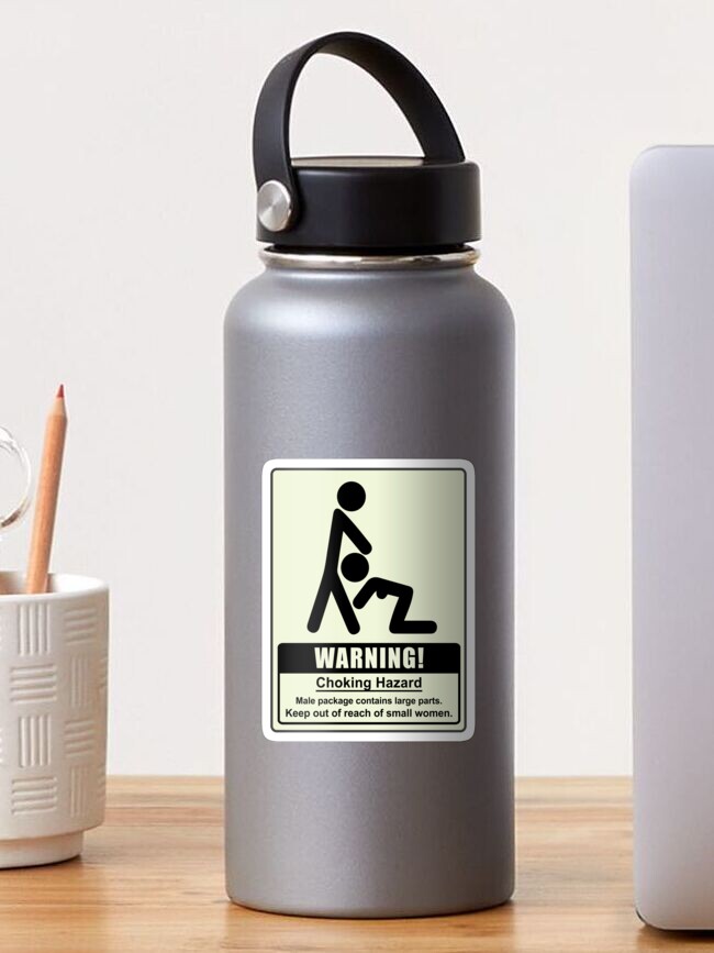 Custom Photo Warning Choking Hazard - Funny Gift For Husband