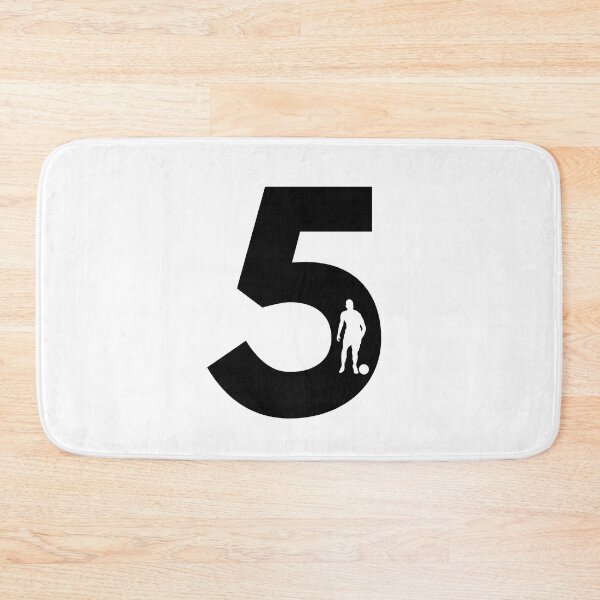 Item preview, player number five 5 designed and sold by footballma44.