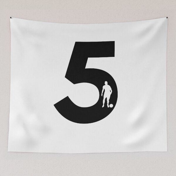 Item preview, player number five 5 designed and sold by footballma44.