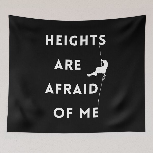 Item preview, HEIGHTS ARE AFRAID OF ME designed and sold by lucascadeur.