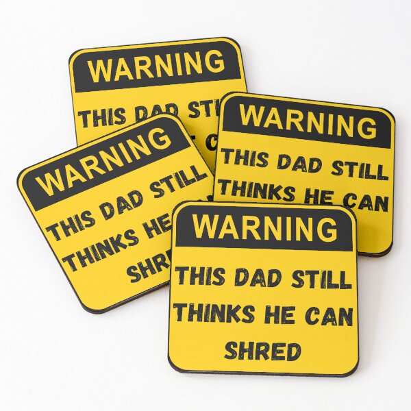 Item preview, Warning: This Dad Still Thinks He Can Shred designed and sold by River Graphic Design.