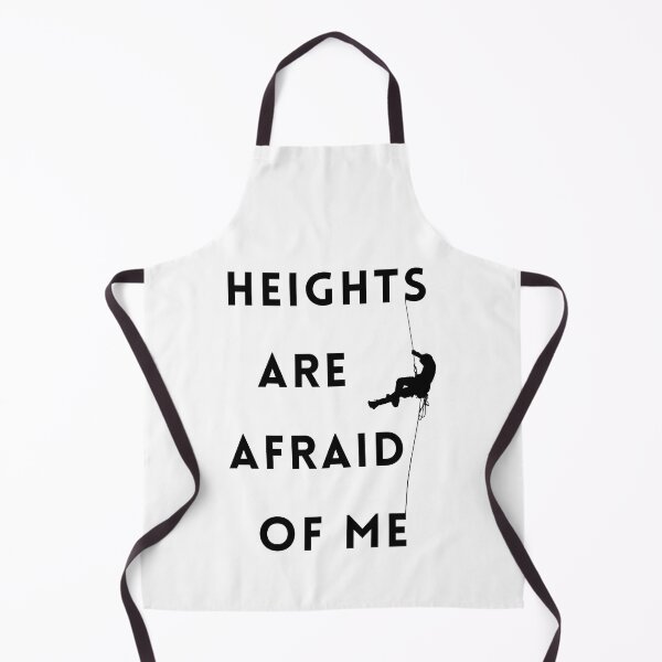 Item preview, HEIGHTS ARE AFRAID OF ME (BLACK) designed and sold by lucascadeur.