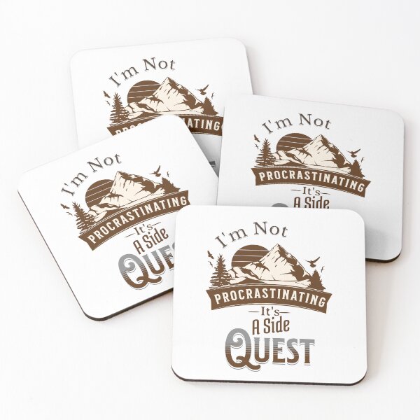 Item preview, I'm Not Procrastinating, It's A Side Quest designed and sold by Kybruno's Creations.