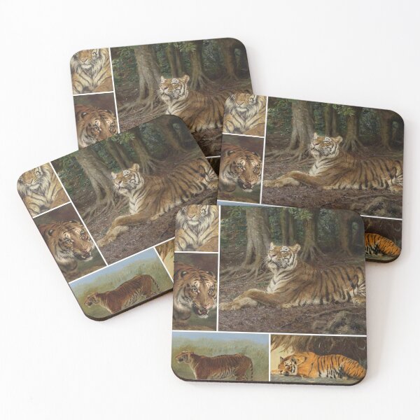 Item preview, Classical Tiger Paintings Montage Set #1 designed and sold by Krispsm.