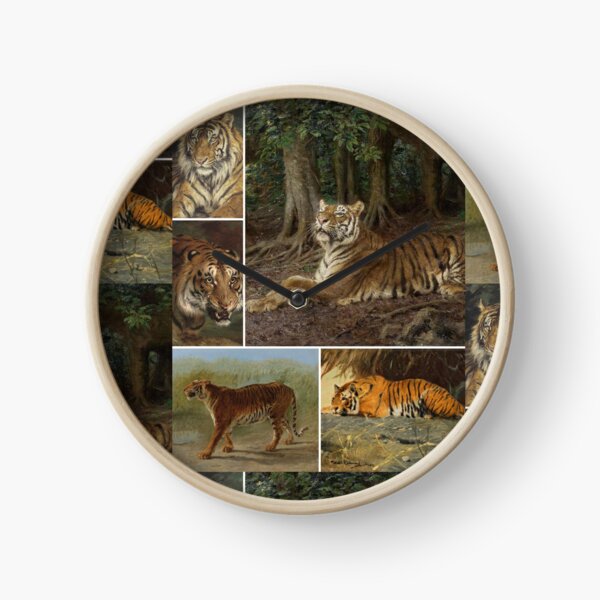 Vista previa del artículo con la obra «Conjunto de montaje de pinturas de tigre clásico # 1», diseñado y vendido por Krispsm.