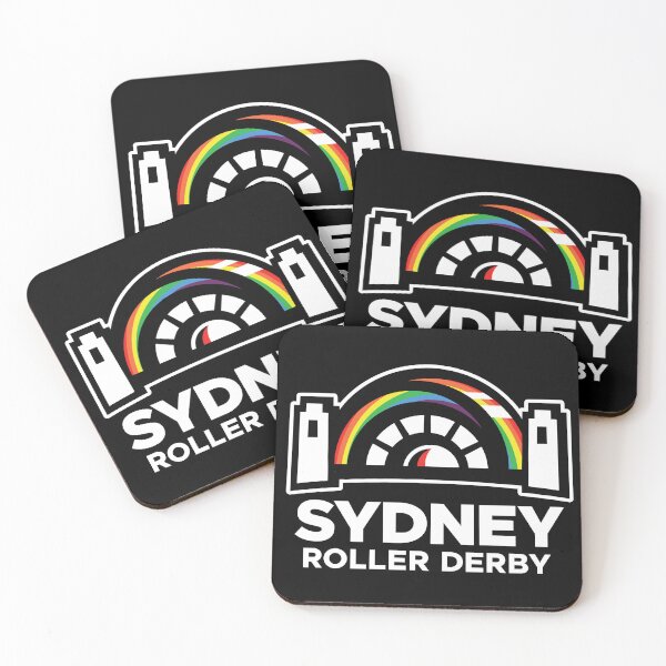 Item preview, Sydney Roller Derby League Pride Logo designed and sold by SydRollerDerby.