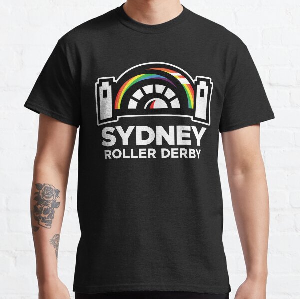Sydney Roller Derby League Pride Logo Classic T-Shirt