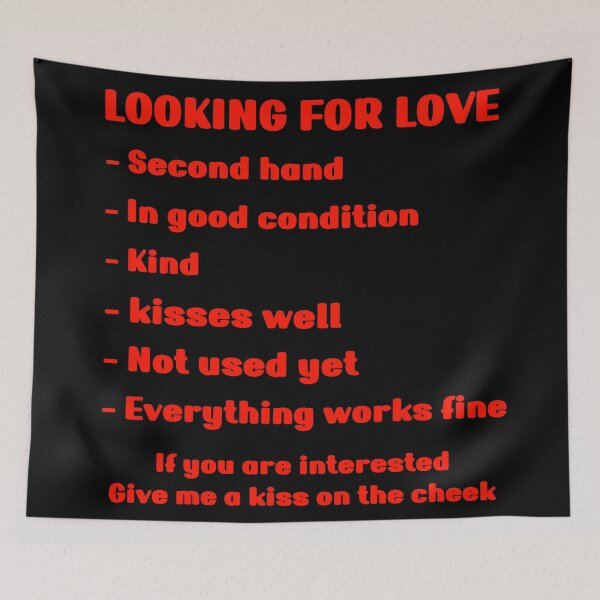 Item preview, Looking for true love in red designed and sold by Astralia.