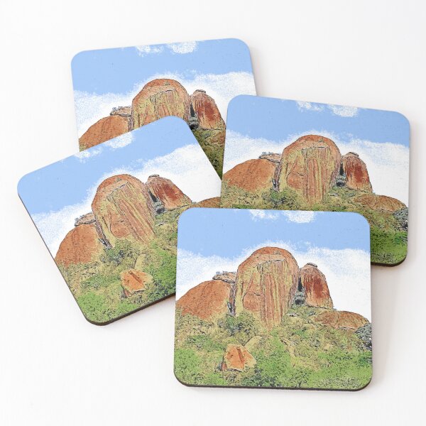 Item preview, Ramgiri hills, India color art designed and sold by artdragongift 15.