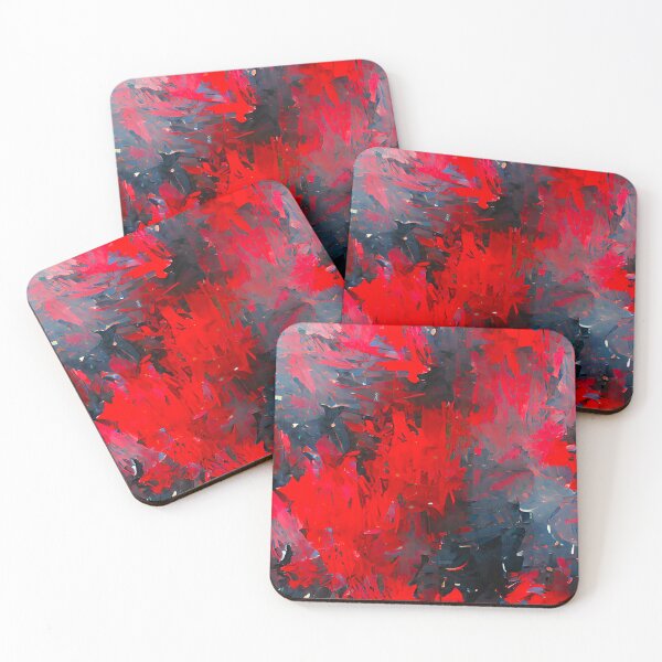 Item preview, Modernist Abstract Red And Black designed and sold by Baneen  Alethary.