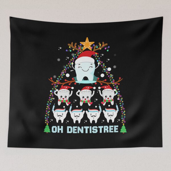 Item preview, Oh Dentistree Funny Christmas Dentist Dental Assistant designed and sold by NevaehRey.