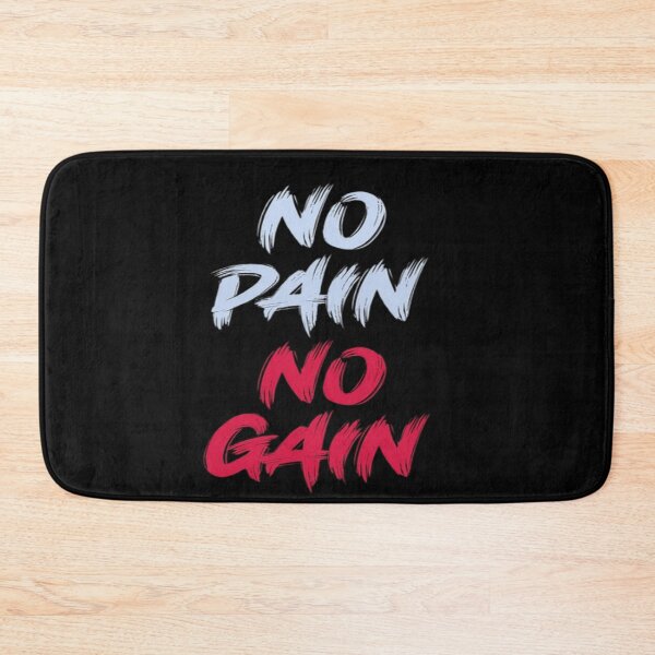 Item preview, No pain, no gain gym motivation workout motivation illustration premium design  designed and sold by truemoneyman.