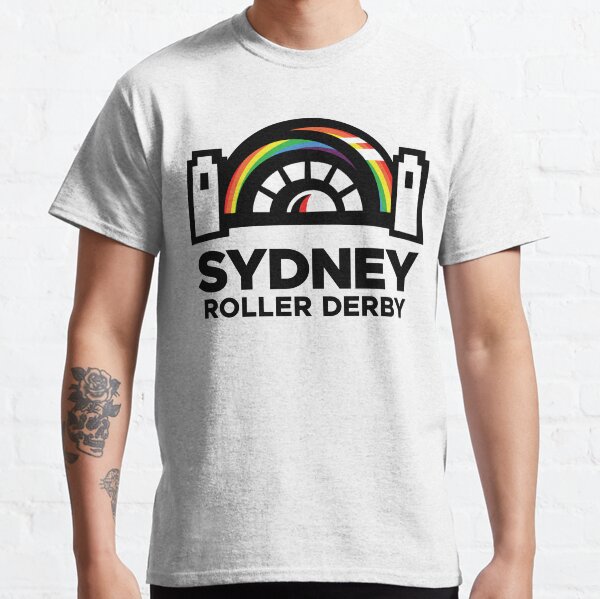 Sydney Roller Derby League Pride Logo Classic T-Shirt
