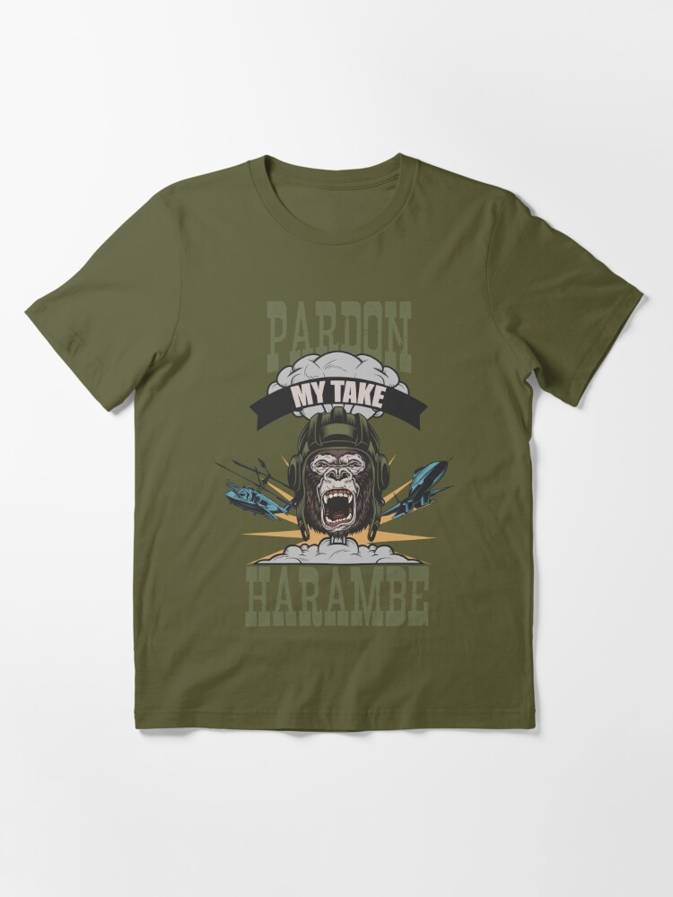 Barstool Harambe Pardon My Take Essential Shirt - Jolly Family Gifts