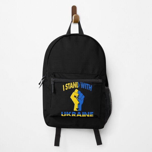 Item preview, I Stand With Ukraine Tee Ukrainian Flag Support designed and sold by Lylyluta2017.