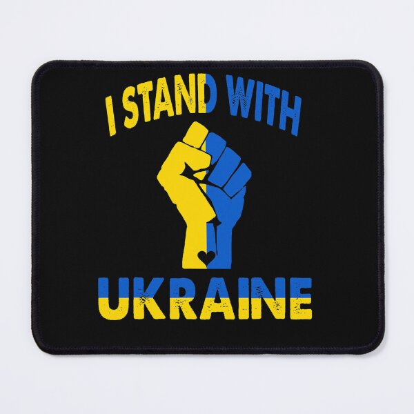 Item preview, I Stand With Ukraine Tee Ukrainian Flag Support  designed and sold by Lylyluta2017.